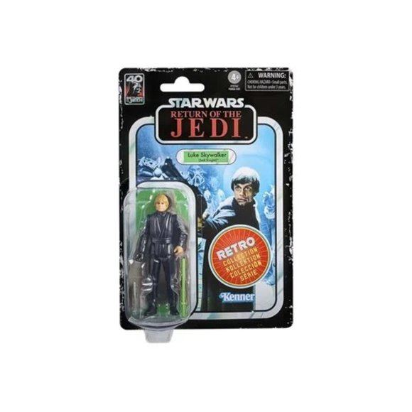 NEW!  Star Wars The Retro Collection Luke Skywalker (Jedi Knight) 3 3/4" Figure - Picture 5 of 5